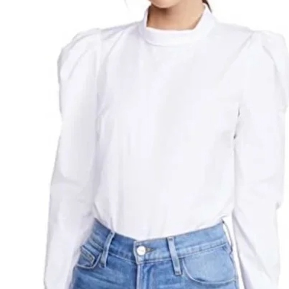Veronica Beard Tops - VERONICA BEARD - Isabel Shirt - White - NWT
